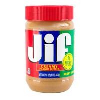 ราคา Jif Creamy Peanut Butter 454 g. จิฟ เนยถั่วบดละเอียด 454 กรัม (18176220843)