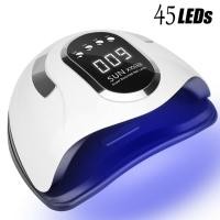 ราคา เครื่องอบเล็บ SUN X10 X6วัตต์ ไฟ LED 45 ดวง ทาสีเจล สีธรรมดา อะคริลิเจล UV/LED (22846584666)