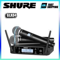 ราคา Shure GLXD4 BETA58A UHF ไมโครโฟนไร้สายมืออาชีพ Dual Mic สําหรับปาร์ตี้คาราโอเกะ (55761985317)