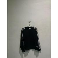 ราคา เสื้อสเวตเตอร์ Adidas Originals งานปักสีดำ (28308998349)