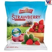 ราคา [8856843001573] Sunny Day Frozen Strawberry 400g ซันนี่เดย์ สตรอว์เบอร์รีแช่แข็ง (53711716124)