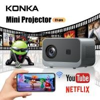 ราคา KONKA C1pro Mini Projector โปรเจคเตอร์ 500ANSI เครื่องฉายโปรเจคเตอ มินิโปเจคเตอร์ มินิโปรเจคเตอร์ (29980772653)