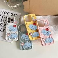 ราคา ส่งจากไทย เคสสำหรับไอโฟน15 การ์ตูนช้างสีฟ้า ตลก เคสนิ่มครอบอุกกาบาต For IPhone17 16 11 12 13ProMAX 14 15PLUS XR XS 6/7/8 (56658495024)