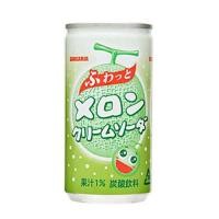 ราคา SANGARIA Melon Soda can190ML น้ำเมล่อน ผสมครีมโซดา น้ำเมล่อนซ่า เครื่องดื่ม ยอดนิยมจากญี่ปุ่น (กระป๋องเล็ก) (6143727412)