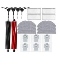 ราคา For Roborock S8 S8 Pro Ultra S8+ Main Side Brush Mop Cloths HEPA Filters Dust Bags Robot Vacuum Cle (45861743602)