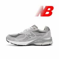 ราคา New Balance 990 v3 Retro Running Shoes/สีเทา (22522392848)