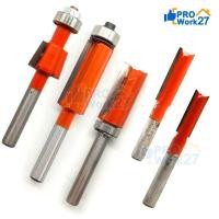 ราคา ดอกทริมเมอร์ ดอกเราท์เตอร์ เเท้ แกน 1/4" (2หุน) มีให้เลือกหลายแบบ กัดตรงปลายลูกปืน, กัดตรงลูกปืนล่าง กัดตรง 7-8 มิล (23835686866)
