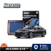 ราคา กรองอากาศ DATATEC TORNADO AIR FILTER กรองผ้า รุ่น HONDA Accord G10 1.5 TURBO 2.0 Hybrid TECH กรองล้างได้ เพิ่ม แรงม้า (28626029262)