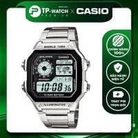ราคา Casio AE-1200WHD-1AVDF นาฬิกาผู้ชาย - แบตเตอรี่ 10 ปี - กันน้ํา 100 ม. | คาสิโอ AE-1200WHD-1A (56356770824)