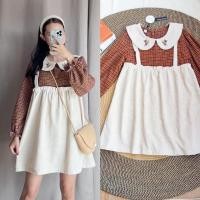 ราคา เดรสลูกฟูก เดรสคาเฟ่ เดรสเอี๊ยม (17679535846)