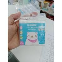ราคา Cotton Bud คัตตอนบัต ก้านเล็ก 100 ก้าน Nuebabe (57451596576)