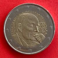 ราคา เหรียญยูโร ฝรั่งเศส France 2 euro ปี 2016 2€ เหรียญที่ระลึก François Mitterrand (19373803116)