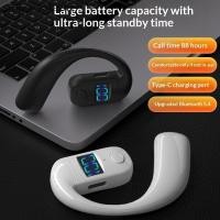 ราคา [RE] หูฟังไร้สายวิ่ง BT5.4 180° Rotation Ear Hook Ear ชุดหูฟังสําหรับ Vivo Huawei OPPO ♥ร♥ (44663782923)