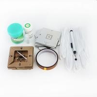 ราคา BGA Reballing Kit 90mm reballing jig Station 36pcs 90mm Stencils Reball Kit 2pcs BGA solder ball AMTECH RMA223 Solder Fl (21144506659)