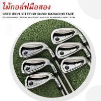 ราคา [ไม้มือสอง] USED IRON SET PRGR GN502 MARAGING FACE ก้าน PRGR GN502 ORIGINAL SHAFT SPEC M-40 FLEX SR 2100367741795 (26571917062)