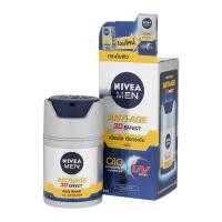 ราคา Nivea Men Anti-Age 3D Effect Q10 UV Filter 50ml., นีเวีย เมน แอนตี้-เอจ คิวเทน ยูวี เซรั่ม (7107204907)