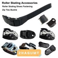 ราคา ZHAGUMT366KB รองเท้าสเก็ตลูกกลิ้งยึด, สังกะสีอัลลอยด์ 8 รูปแบบ Zip Ties Buckle, Fine-tuned ยางหัวเข็มขัดโลหะ (56064873019)