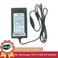 ราคา ของแท้ 14V 2.14A AC DC Adapter Charger สําหรับ Samsung Monitor S19B150N S19B360 S22B360HW ADM3014 แหล่งจ่ายไฟ A3014-FPNA A3014-FPN (45912394375)
