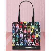 ราคา กระเป๋าผ้า Starbucks x Alice Olivia Rainbow tote (12914631331)