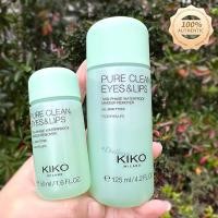 ราคา KIKO Eye Lip Makeup Remover Gentle Non-Greasy PURE CLEAN EYES & LIPS#125ml#50ml (45112975382)
