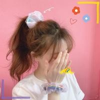 ราคา ดึงดูดใจ ยางมัดผม สีรุ้ง (54911657763)