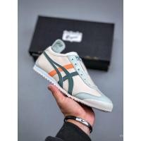 ราคา 2026Asics Onitsuka Tiger Mexico 66 Slip On/Onitsuka Tiger รองเท้ารองเท้าผ้าใบสวมใส่ทุกวัน Out of Street JSFC (47314505750)