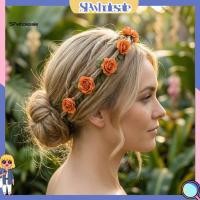 ราคา เอสพีขายส่ง| มงกุฎดอกไม้เขตร้อนที่มีความยืดหยุ่นมงกุฎดอกไม้ โบโฮ กุหลาบดอกไม้มงกุฎผมเถาคาดศีรษะฮาวายพวงหรีดดอกไม้สําหรับงานแต่งงานชายหาดวันหยุดภาพอุ (43482033837)