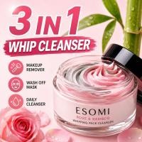ราคา ESTOMI Rose & Bamboo Whipping Pack Cleanser 100ml 3-in-1 Makeup Remover Daily Face Wash (47910936021)