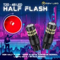 ราคา ARSY ไฟเบรก LED T20 Half Flash Strobe Innova Reborn Calya Sigra Brio BRV Mobilio (58059031998)