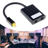 ราคา BTM Digital SPDIF Optical Sound Splitter 2 Way Splitter Adapter 1 in 2 Out (48513270786)