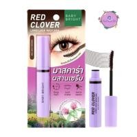 ราคา มาสคาร่า Baby Bright Red Clover Long Lash Mascara มาสคาร่าปัดขนตา ขนตายาว ขนตางอน มาสคาร่ากันน้ำ (40923982091)