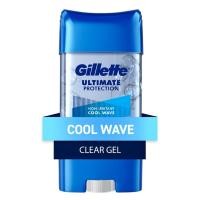 ราคา Gillette Ultimate Protection clear gel cool wave 3.8 oz(107g) ระงับกลิ่นกาย นำเข้า USA (18151403154)