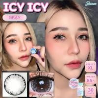 ราคา คอนแทคเลนส์ ✨ขนาดบิ๊กอายโตมาก✨Brown/Gray✨ Icy icy (Shinee) (16499340755)
