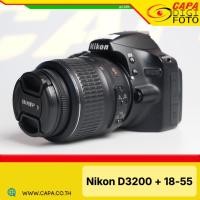ราคา [USED] Nikon D3200 + 18-55 Shutter 27xxx (26430396891)