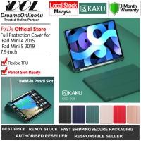 ราคา Kakusiga iPad Mini 4 5 7.9 นิ้วที่ใส่ดินสอ TPU Smart Auto Sleep Wake-up Cover Case (41005099611)
