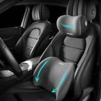ราคา หมอนรองเอวในรถยนต์และรองคอสําหรับรถยนต์ | Memory Foam Car Seat Headrest &Amp; เบาะเอว คอปวดหลังสําหรับรถยนต์/เก้าอี้สํานักงาน/เก้าอี้ล้อเลื่อน, ฝาครอบแบบถอดได้ (49665021561)