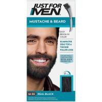 ราคา JUST FOR MEN ครีมย้อมหนวดดำและเคราดำ สี Real Black (172629488)
