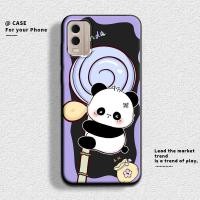 ราคา เคสซิลิโคนนิ่ม ลายการ์ตูนแพนด้า ดอกไม้ กันกระแทก สําหรับ Nokia C32 Nokia C32 NokiaC32 (24424638576)