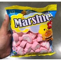ราคา มาร์ชแมลโลว์กลิ่นสตอร์เบอร์รี่ รูปหัวใจ ตรา มาร์เคนเบิร์ก ขนาด150g (26884979354)