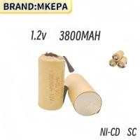 ราคา Ni-Cd แบตเตอรี่ ใหม่ 100% ขนาด 1.2V 3800mAh รุ่น NI-CD SC เหมาะสำหรับการเปลี่ยนแบตเตอรี่เครื่องมือไฟ (48151238875)