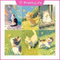 ราคา PL การ์ตูนแมวน่ารัก 5D DIY ภาพวาดเพชร/ภาพสีน้ํามันดิจิตอลคริสตัลปักครอสติสเพชรเต็มโมเสคเพชรเย็บปักถักร้อยชุด Rhinestone ตกแต่งบ้าน 30x40 ซม. (49058570859)
