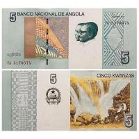 ราคา ยี่ห้อใหม่ Fidelity Angola 5 Kuanza 2012 ธนบัตรแอฟริกันเหรียญเก่าสกุลเงินสะสมเหรียญ World ธนบัตร260621 (55162561451)