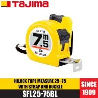 ราคา Tajima 1001-1911/SFL25-75BL HILOCK เทปวัด 25–75 พร้อมสายรัดและหัวเข็มขัด (49858869745)