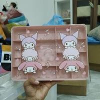 ราคา กล่องเก็บของอเนกประสงค์ลายตัวการ์ตูน My Melody และ Kuromi จาก Sanrio (45852149906)