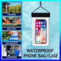 ราคา กระเป๋าใส่โทรศัพท์กันน้ําสําหรับด้านล่าง 7.2 นิ้วโทรศัพท์ว่ายน้ําดําน้ํากระเป๋ากันน้ําฝาครอบโทรศัพท์กันน้ํากระเป๋า (41666717349)