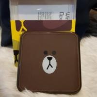 ราคา แท่นชาร์จไร้สาย รุ่น Line friends Brown Wireless charger (866496079)