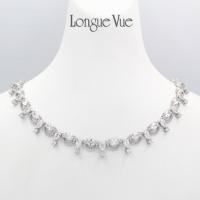 ราคา สร้อยคอสไตล์เรียบหรู Longue vue (49159461653)
