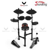 ราคา Soundking กลองไฟฟ้า รุ่น SKD130M mesh หนังมุ้ง - Portable Electronic Drum Kit with Foldable Design (41179269273)