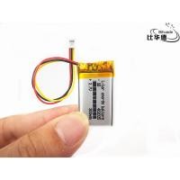 ราคา JST 1.0mm 3 pin 3.7V 300mAH 402035 Polymer lithium ion battery for Handheld GPS Mp3 bluetooth (20084588450)