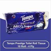 ราคา Tempo Prestige Toilet Tissue Bathroom Roll 4 Ply Toilet Tissue Roll (54902735099)